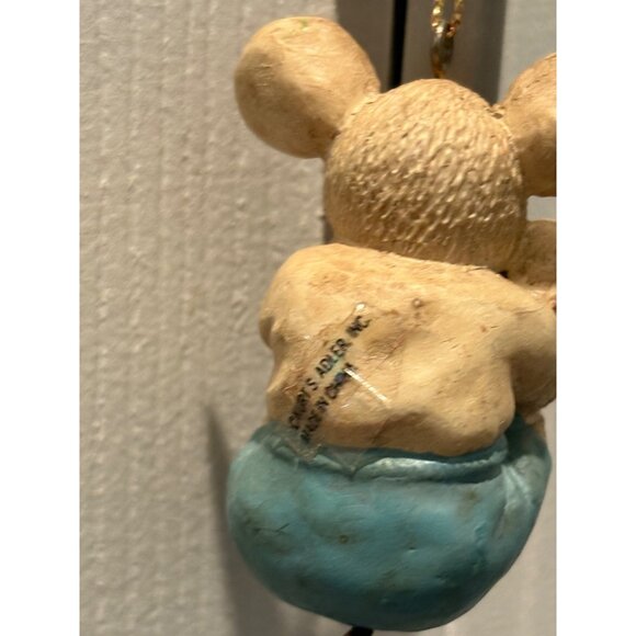 Kurt Adler Babys First Christmas Mouse Ornament Hanging Decoration - Picture 5 of 5